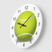 Tennisball-Wanduhr Große Wanduhr (Winkel)
