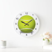 Tennisball-Wanduhr Große Wanduhr (Zuhause)