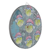 Tennisbälle Dartscheibe (Vorderseite Links)