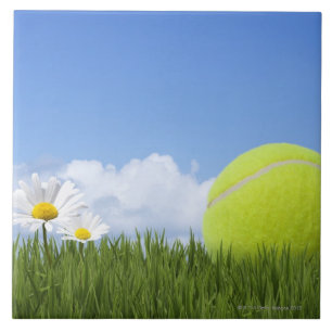 Tennisbälle Fliese