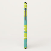 Tennisbälle für Mädchen mit Monogramm Case-Mate iPhone Hülle (Hinten/Links)