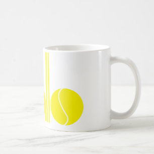 Tennisbälle Kaffeetasse