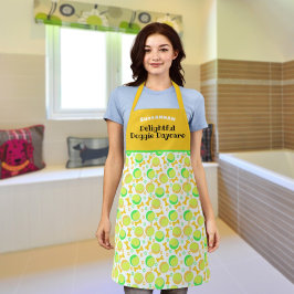 Tennisbälle Knochen Kunstmuster Kinderbetreuung Schürze