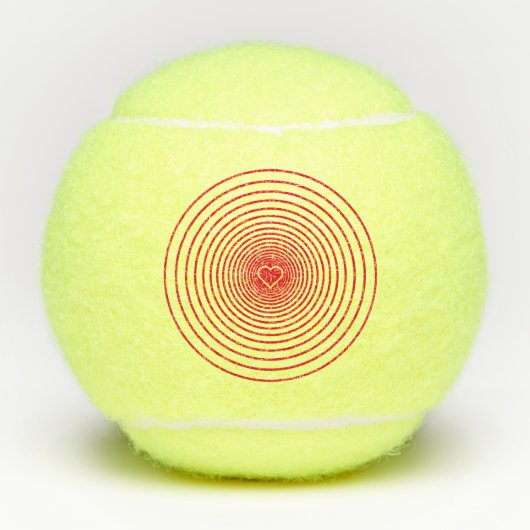 Tennisbälle mit Runde Streifen (Vorderseite)