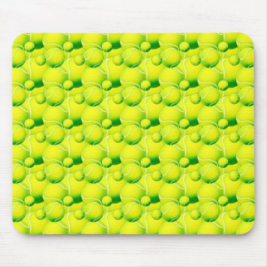 Tennisbälle Mousepad (Vorne)
