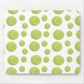 Tennisbälle-Muster Mousepad (Vorne)