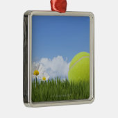 Tennisbälle Ornament Aus Metall (Rechts)