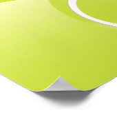 Tennisbälle Poster (Ecke)