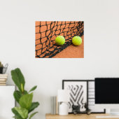 Tennisbälle Poster (Heimbüro)