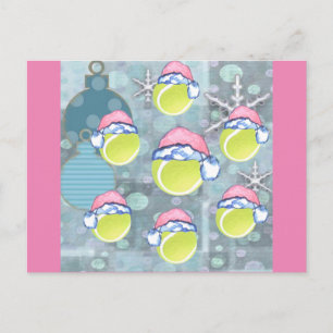 Tennisbälle Postkarte