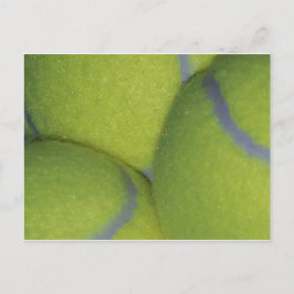 Tennisbälle Postkarte