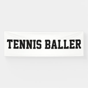 Tennisballer Banner