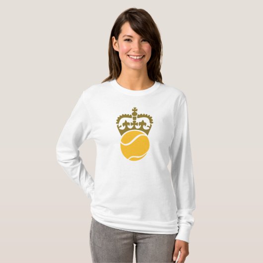 Tennisballkrone T-Shirt (Vorne ganz)
