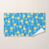 Tennisbegriffe Badhandtuch Set (Handtuch)