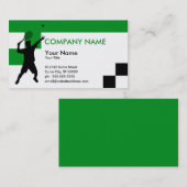 Tennisblöcke Visitenkarte (Vorne/Hinten)