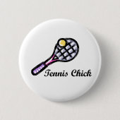 TennisChick Logo Button (Vorderseite)