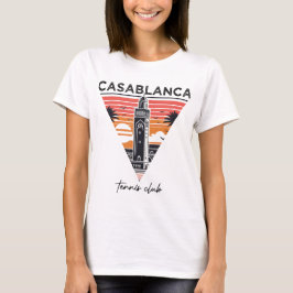Tennisclub Casablanca Vintag T-Shirt