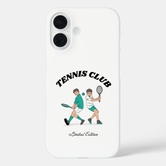 Tennisclub Case-Mate iPhone Hülle (Rückseite)
