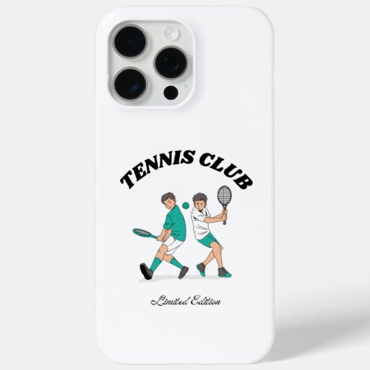 Tennisclub Case-Mate iPhone Hülle (Rückseite)