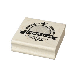 Tennisclub Gummistempel