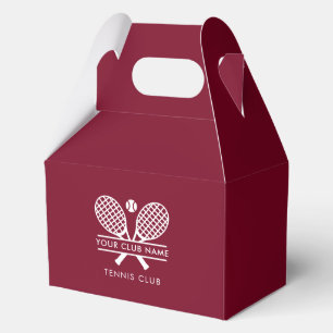 Tennisclub Name Mannschaftsspieler Swag Custom Geschenkschachtel