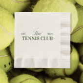 Tennisclub Party Serviette