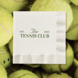 Tennisclub Party Serviette