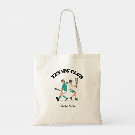 Tennisclub Tragetasche (Rückseite)