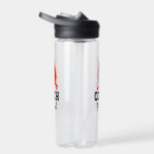 Tenniscoach Geschenk Squeezable Wasserflasche mit Trinkflasche (Rechts)