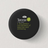 Tennisdefinition Button (Vorderseite)