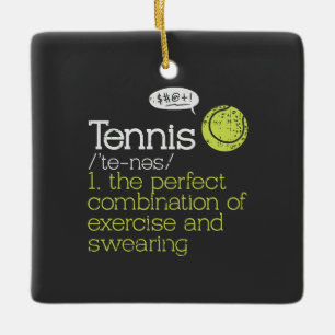 Tennisdefinition Keramikornament