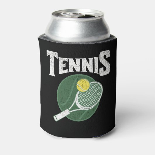 Tennisdesign Dosenkühler (Kanne Rückseite)