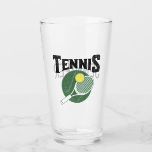 Tennisdesign Glas