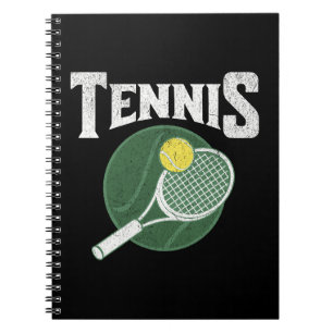 Tennisdesign Notizblock