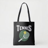 Tennisdesign Tasche (Vorderseite)