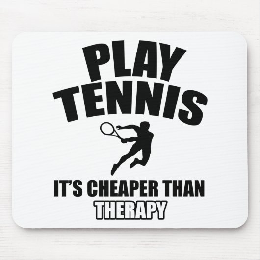 Tennisentwürfe Mousepad (Vorne)