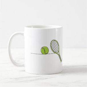 Tennisgeschenk des Tennis-Liebhabers   Kaffeetasse