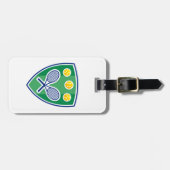 Tennisgeschenk Gepäckanhänger (Vorderseite horizontal)