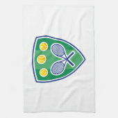 Tennisgeschenk Geschirrtuch (Vertikal)