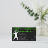 Tennisgipfel Visitenkarte (Stehend Vorderseite)