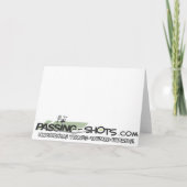 Tenniskarte für den Winterspieltag Feiertagskarte (Rückseite)