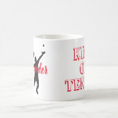 Tenniskönig personalisiert kaffeetasse (Mittel)