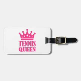 Tennisköniginkrone Gepäckanhänger