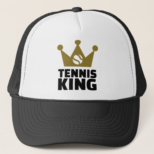 Tenniskönigkrone Truckerkappe (Vorderseite)