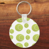 Tenniskugeln Schlüsselanhänger (Vorderseite)