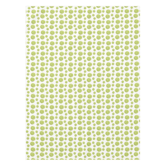 Tenniskugeln Tischdecke (Vorderseite)