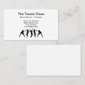 Tennislehrer Visitenkarte (Vorne/Hinten)