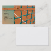 Tennislehrer Visitenkarte (Vorne/Hinten)