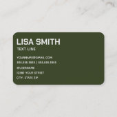 Tennislehrer Visitenkarte (Rückseite)