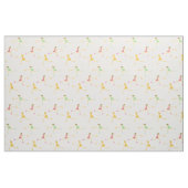 Tennismädchen mit Schläger und Ball Stoff (Yard (91,4 cm))